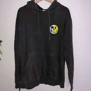 Skull / happy face Imperial Motion hoodie